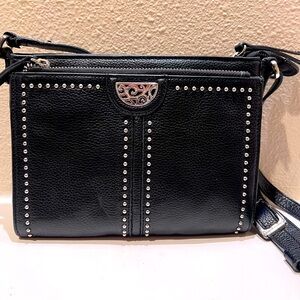 EUC Black Brighton Pretty Tough Crossbody